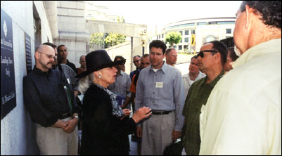 Ellen Schumer at San Francisco City Hall