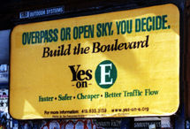 YES ON E BILLBOARD