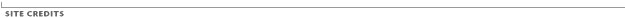 SITE CREDITS